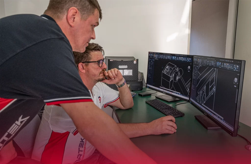 Assistenza su trasportatori industriali - progettazione nuovi pezzi