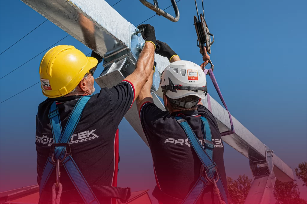 Carpenteria metallica industriale - assistenza in cantiere