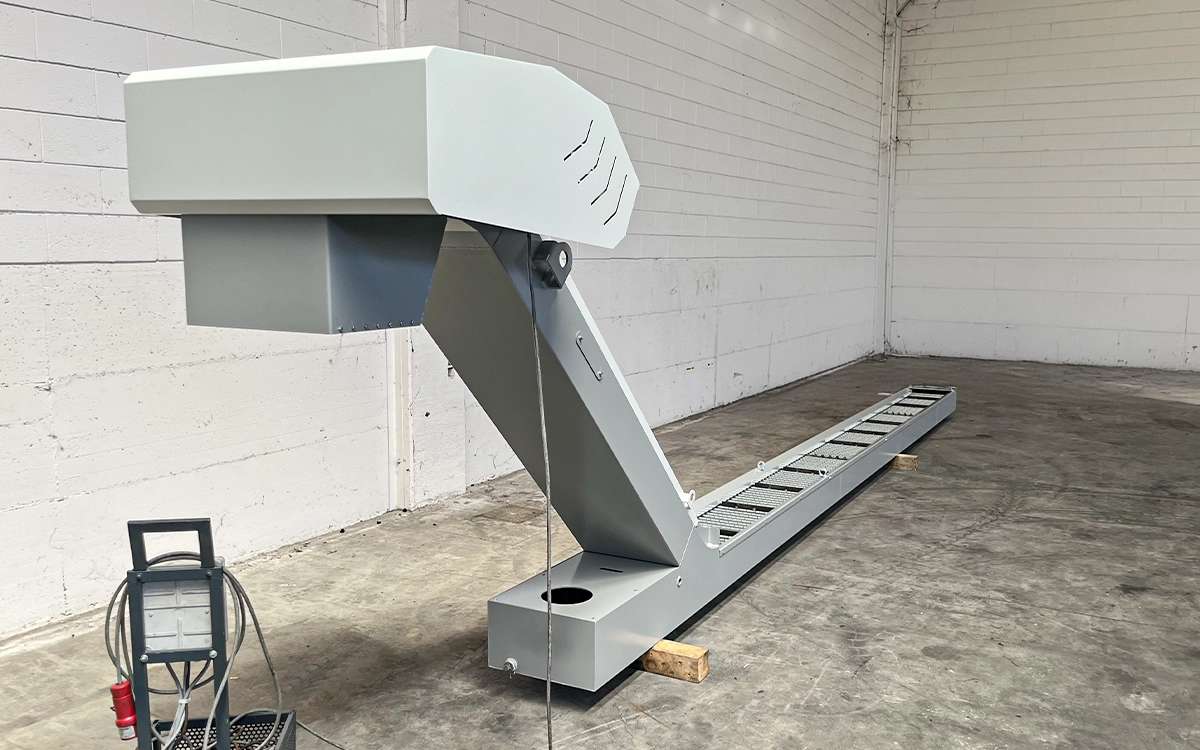 Carpenteria metallica per trasportatori industriali